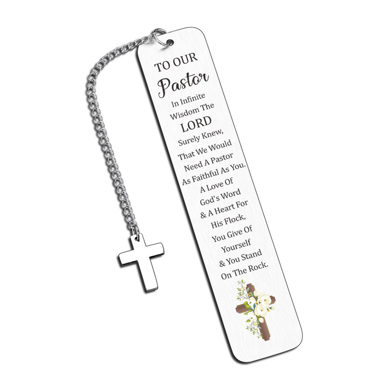 Pastor Appreciation Gifts for Men Women Bible Bookmark for God Father Religious Book Marks for Ordinary Bible Study Supplies for Men Priest Godfather