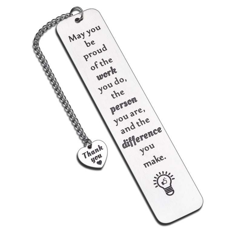 Coworkers Leaving Gifts for Women Employee Thank You Appreciation Gifts Inspirational Congratulations Bookmark Gift for Colleague Boss Leader Office