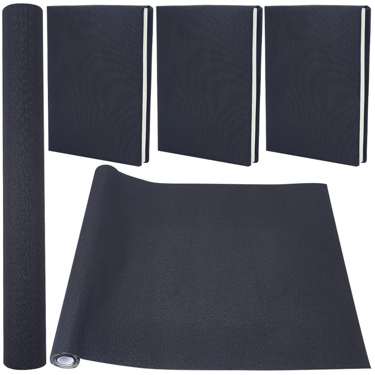 CRASPIRE 51 x 11.8inch Linen Book Cloth for Book Binding Fabric Surface Paper Backed Bookcover Books Album Scrapbooking Archival DIY Covering Protect