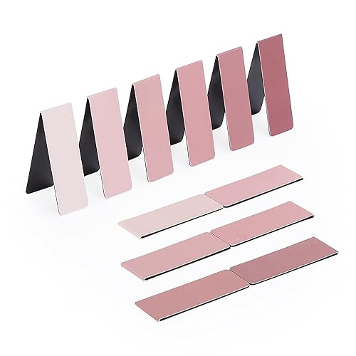 Aesthetic Magnetic Bookmarks - For Women & Men, Magnet Bookmark Clips, Book Markers