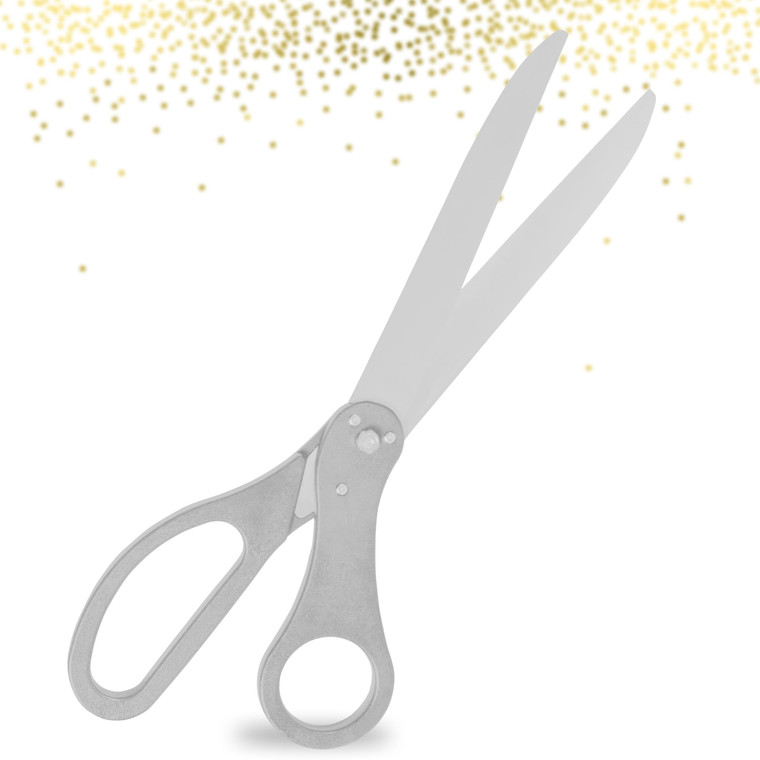 25" Giant Ribbon Cutting Scissors  Extra Large Grand Opening Ribbon Cutting Ceremony Scissors Heavy Duty Metal Construction for Grand Openings Inaug