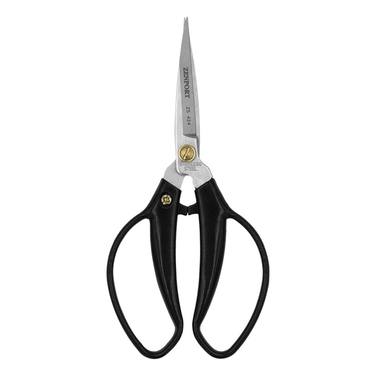 Zenport ZS424 Professional Stainless Steel Scissors with Safety Cap