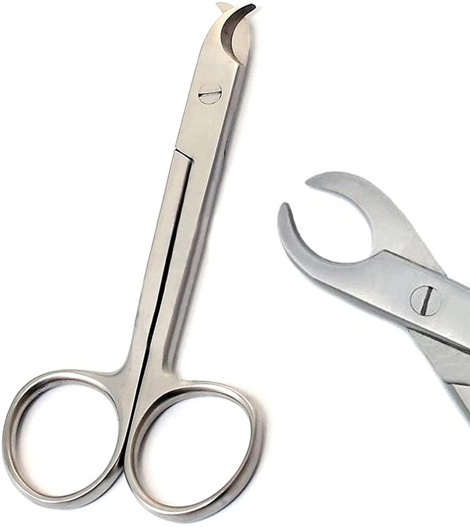 G.S White TOENAIL CAT Scissors 4.5 by G.S SURGICAL