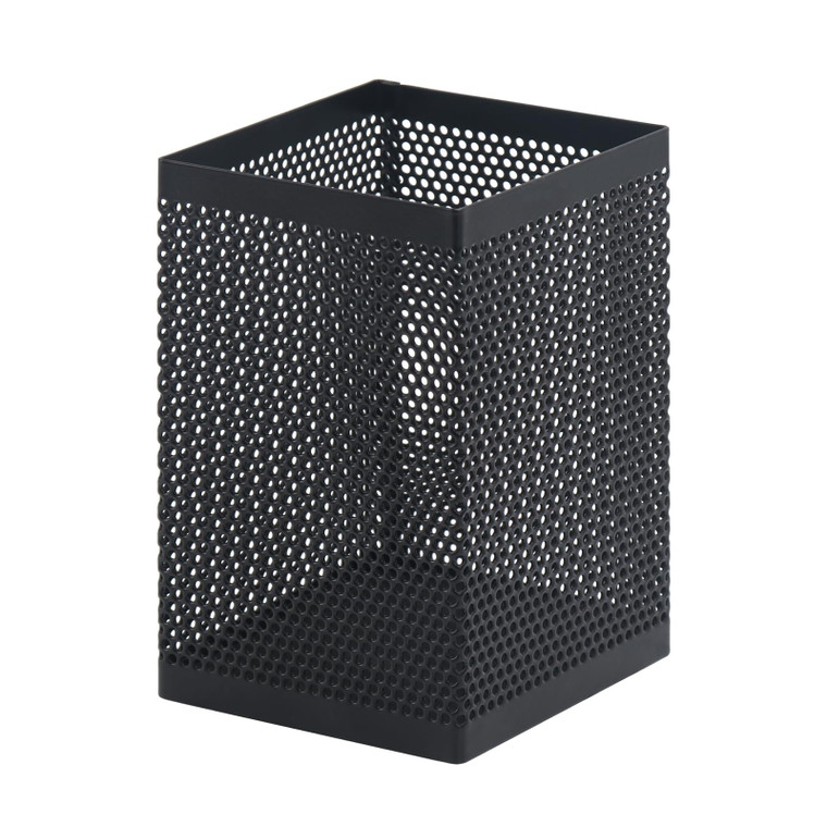 Comix Mesh Pen Holder Desk, Wire Pencil Holder with Foam Pad and Non-Slip Bottom Office Supplies Desk Organizer for Home Office School, 1 Pack