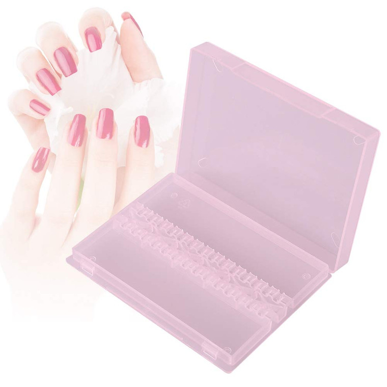 Nail Drill Bit Box, 14 Holes Professional Nail Art Polishing Grinding Drill Bit Holder Display Storage Box()