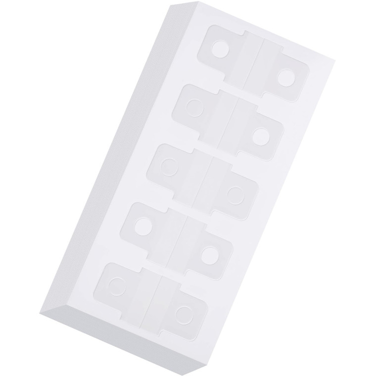 AmazingSpark 500 Pcs Paper Hole Reinforcement Stickers Clear Binder Sheet Converter Sticker Hole Labels for Bill Paper Photo