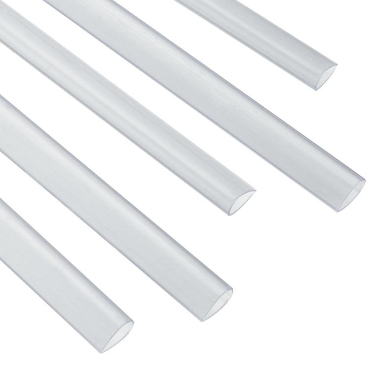 PATIKIL 30Pcs Binding Bars, 8mm Binding Bars Slide Grip 50 Sheets Capacity A4 Size Report Binder Teardrop Shape Presentation Binder for Report Cover