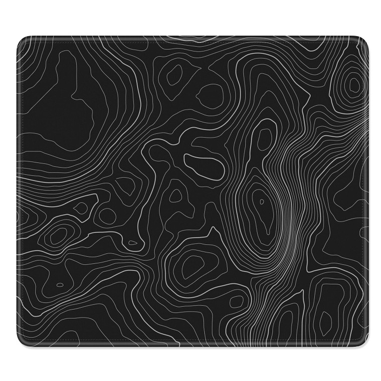 Niniubye Mouse Pad, Minimalism Marble Style Computer Pad, Anti-Slip Rubber Mouse Mat with Stitched Edges for Gaming, Office, Laptop, PC, Women, 9" x