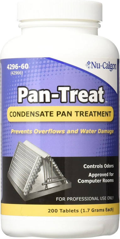 Nu-Calgon 4296-60 Pan-Treat Scum 200 Tablets