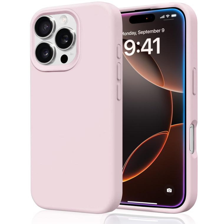 Hsefo Compatible with iPhone 16 Pro Max Case, Liquid Silicone Soft Microfiber Lining Shockproof Gel Rubber Phone Case for iPhone 16 Pro Max 6.9-Inch