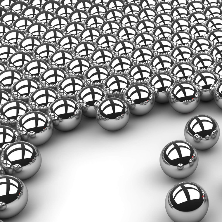 100 3/16" Inch Stainless Steel Nail Polish Mixing Agitator Balls