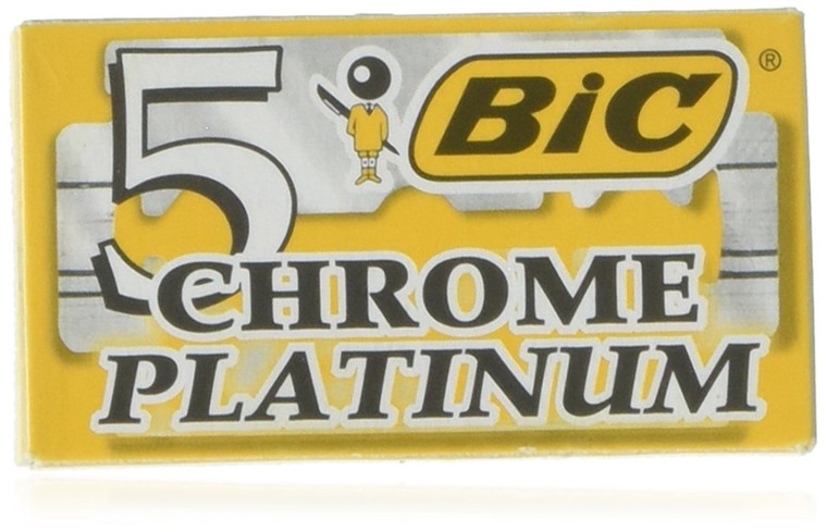 Bic Chrome Platinum Double Edge Razor Blades - 10 Ct