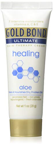 GOLD BOND ULTIMATE Healing Skin Therapy Lotion Aloe, 1 Oz (Pack of 2)