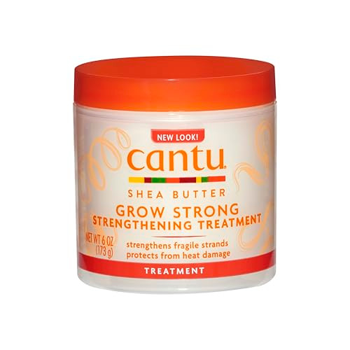 Cantu Grow Strong Strengthening Treatment, 6 Oz, White