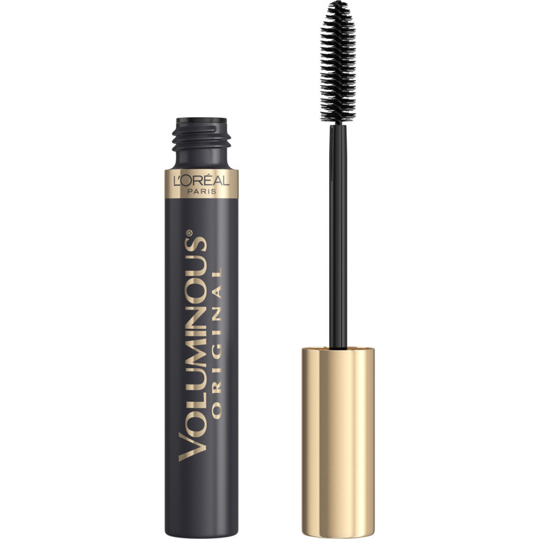 LOreal Paris Original Voluminous Mascara, Building Mascara Volume and Length Formula, Washable, Blackest Black, 0.26 Fl Oz., 1 Count