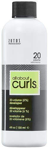 All About Curls 20 Volume Creme Developer | For Hair Coloring & Long Lasting Color | All Curly Hair Types