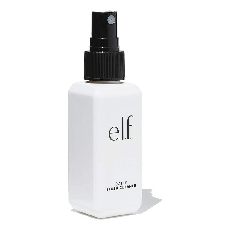e.l.f. Daily Brush Cleaner, Makeup Brush Cleaner Washes Away Dirt, Oil, Debris & more For Clean Makeup Application, Vegan & Cruelty-Free, Small