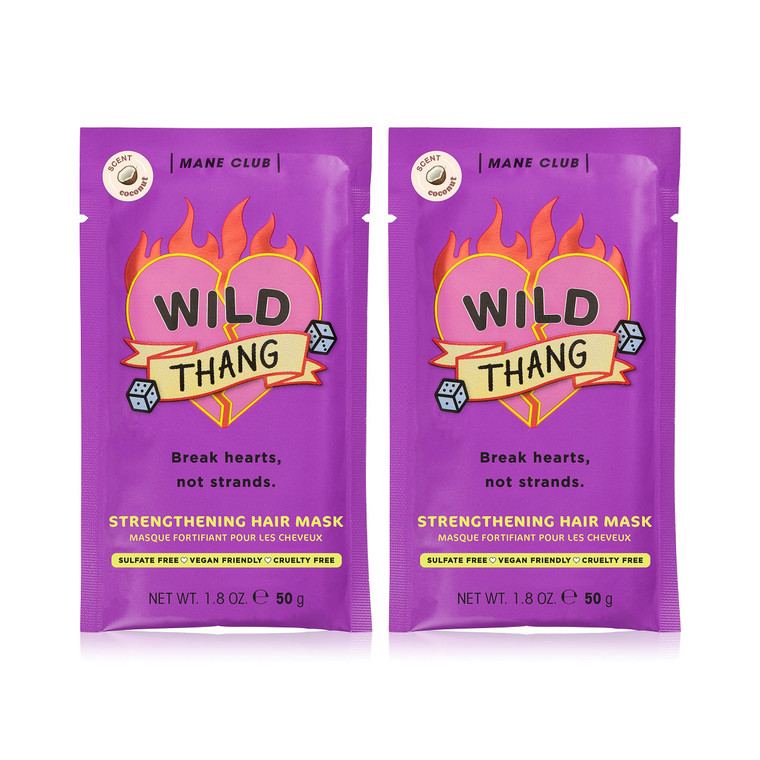 MANE CLUB Wild Thang Deep Conditioner, cruelty free, vegan, no sulfates or parabens  Pack of 2