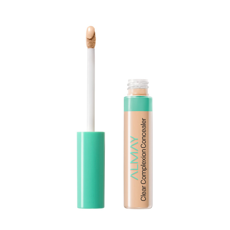 Almay Clear Complexion Acne & Blemish Spot Treatment Concealer Makeup with Salicylic Acid- Lightweight, Full Coverage, Hypoallergenic, Fragrance-Free