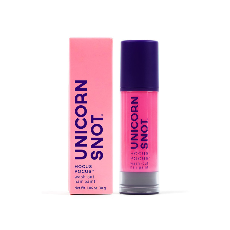 UNICORN SNOT Hocus Pocus Temporary Hair Paint | Washable & Easy to Remove Hair Paint | Cruelty-free & Vegan, 1.06oz -Electric Blue