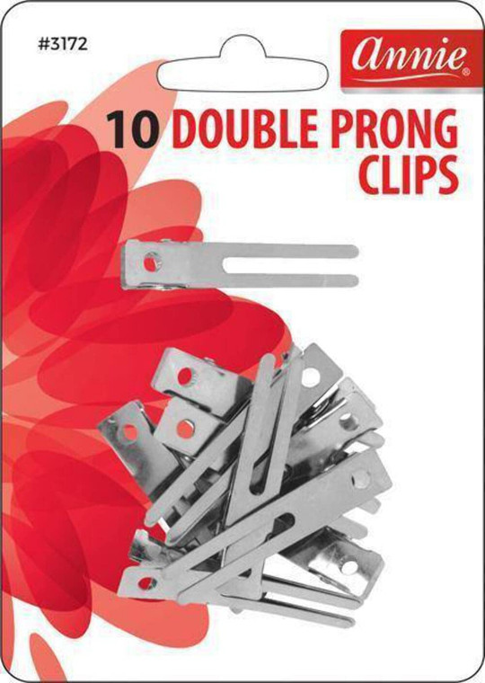 double prong clips hair clips roller clips