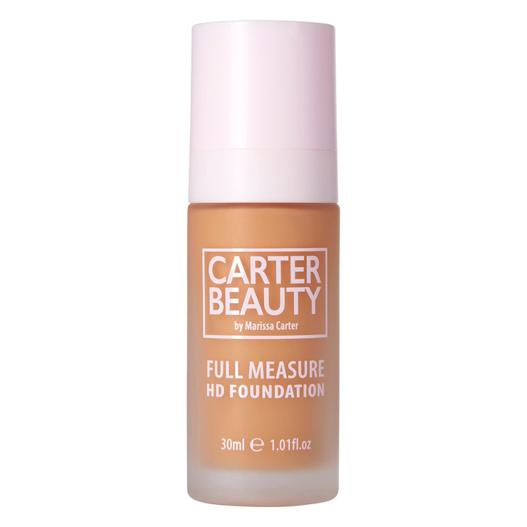Carter Beauty Full Measure HD Foundation - Lightweight, Full Coverage Matte Formula - Water-Based, Super Soft Skin Perfector - Vegan And Cruelty Free
