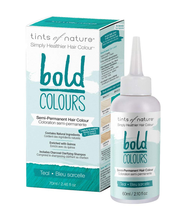 TINTS OF NATURE Teal Bold Hair Colour, 70 ML