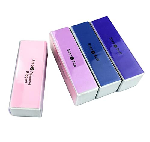 10PCS Sponge 4 Ways Nail File Buffer Buffing Manicure Pedicure Tool Emery Board Cosmetic Manicure Pedicure Sanding FilesNail Art Tools