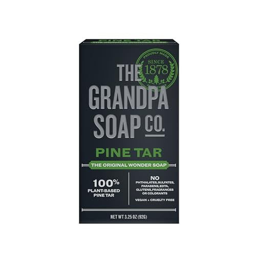 Grandpa's Pine Tar Soap Medium Size - 3.25 oz