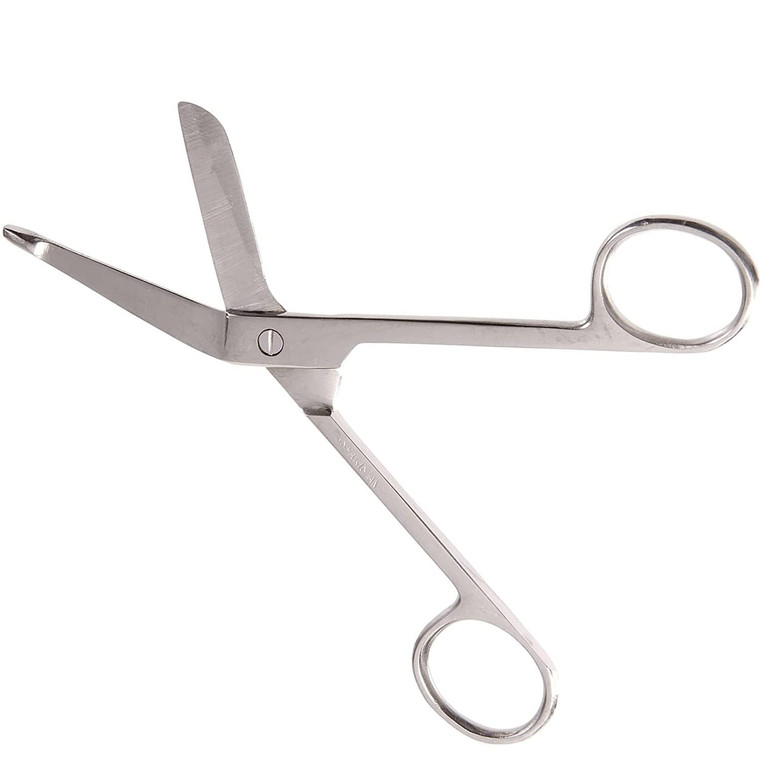 MABIS Medical Scissors, Lister Bandage Scissors, Trauma Shears, Stainless Steel, 5.5 Inch