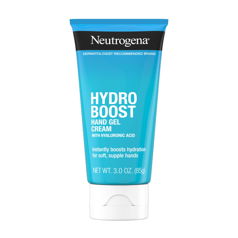 Neutrogena Hydro Boost Hydrating Hand Gel Cream with Hyaluronic Acid for Instantly Quenched, Soft & Supple Hands, Lightweight, Non-Greasy & Quick Abs