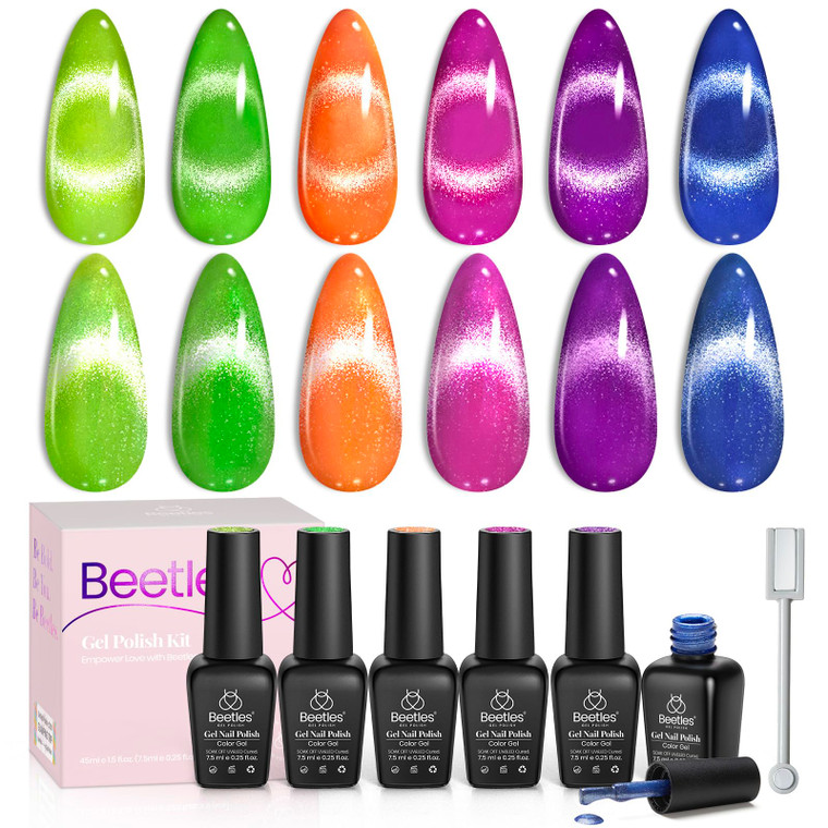 Beetles Gel Nail Polish Set 6 Colors Pink Nude Gray Glitter Gel Polish Wedding Nail Polish Bridesmaid Nail Art Design Soak Off Uv LED Lamp Needed Man