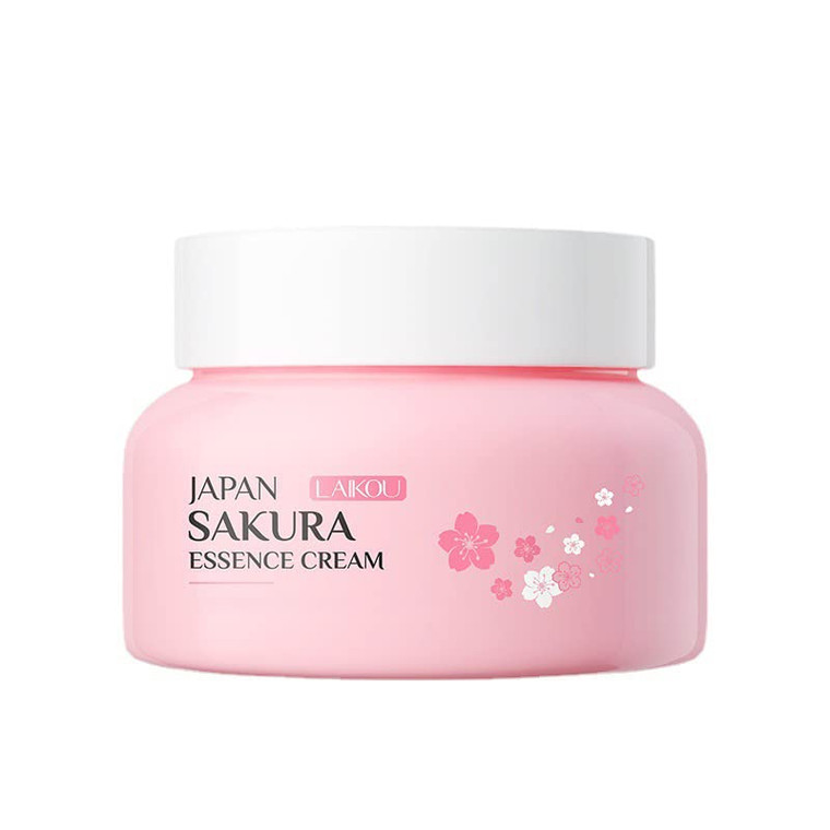 AKARY Sakura Essence Cream Facial Moisturizer, Daily Hydrating Face Cream for All Skin Types, Face and Neck Cream to Smooth Skin (60g)