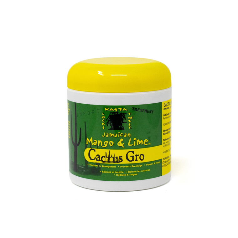 Jamaican Mango & Lime Cactus Gro  Loc & Twist Strengthening & Thickening Hair Treatment  Moisturizes, Repairs, and Prevents Breakage for Natural Ha