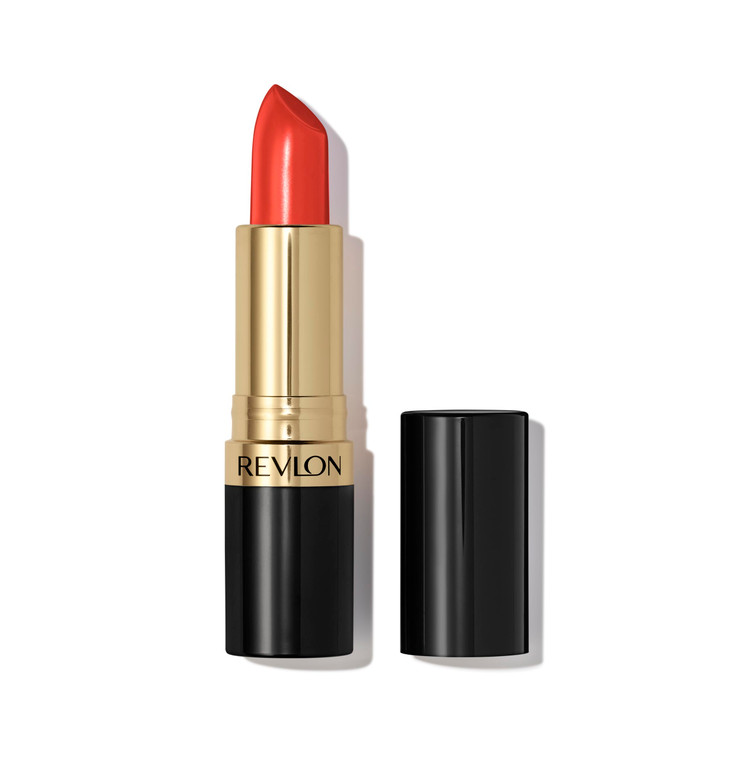 Revlon Super Lustrous Lipstick, Creamy Formula For Soft, Fuller-Looking Lips, Moisturized Feel, 750 Kiss Me Coral, 0.15 oz