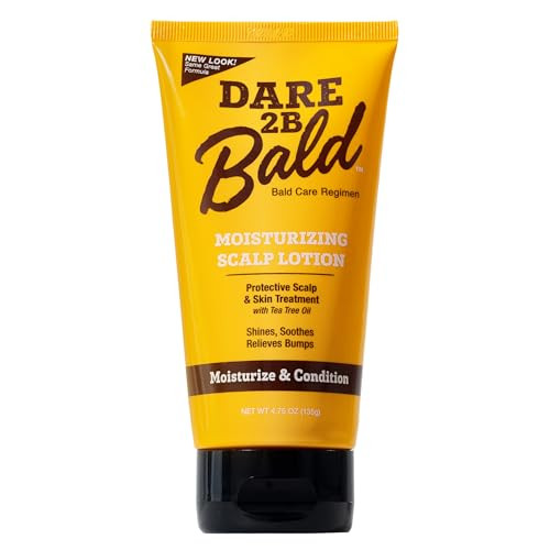 Dare 2B Bald high time Scalp Moisturizer Lotion | After Shave Lotion for Men | Bald Head Care Regime | Condition, Protect, and Treat Flaking | Razor