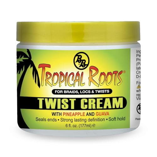 Bronner Brothers Tropical Roots Twist, CREAM 6.0 Fl Oz