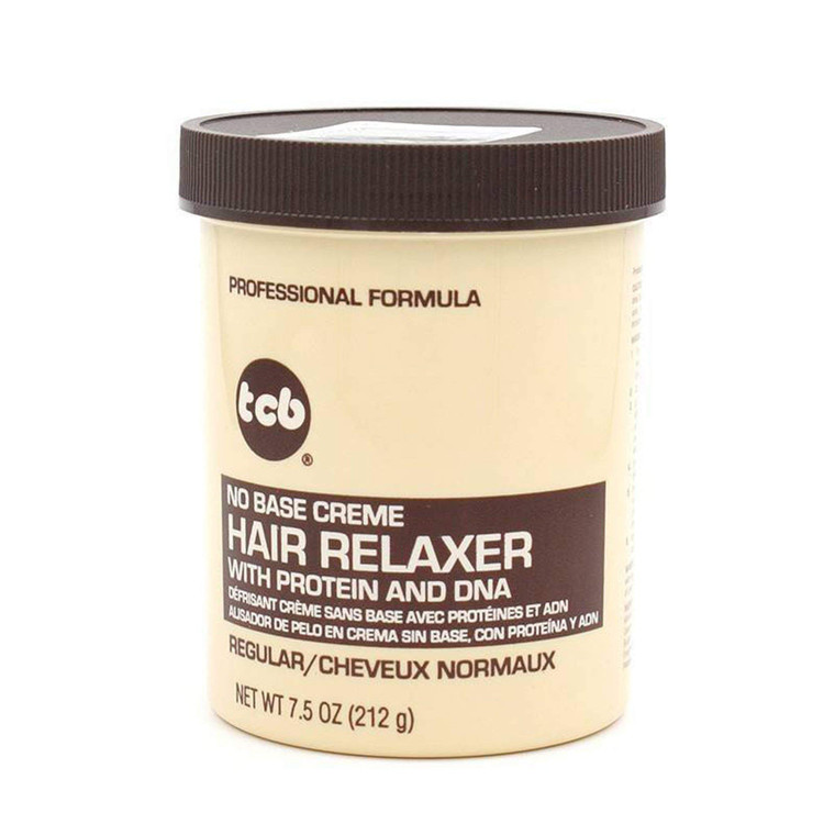 Tcb No Base Hair Relaxer Creme Regular, 7.5 Ounce