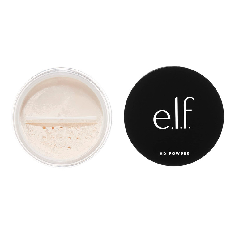 e.l.f. High Definition Powder, Loose Powder, Lightweight, Long-Lasting, Creates Soft Focus Effect, Masks Fine Lines & Imperfections, 0.28 Oz, Soft Lu