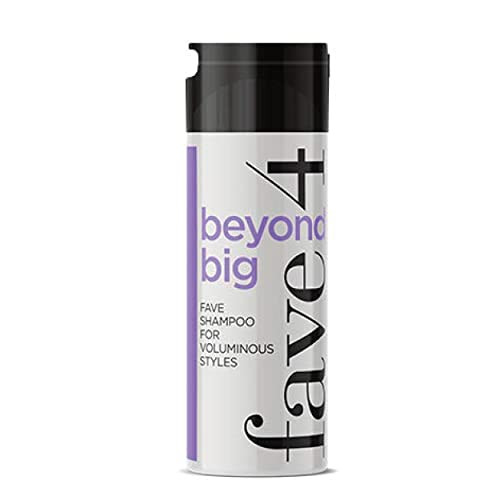 fave4 hair Travel Size Shampoo, Beyond Big for Volume, Big Styles & Lightweight Volume, 2 fl oz