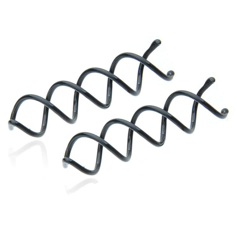 10Pcs Round Tips Spiral Bobby Hair Pins Spin Pin Hair Clip Twist Screw Hair Pins Bun Stick for DIY Hair Style Tool (Black)