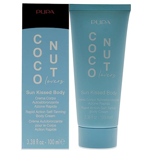 PUPA Milano Coconut Lovers Sun Kissed Body - Contains Shea Butter with Emollient, Moisturizing and Regenerating Properties - Provides Natural, Even T