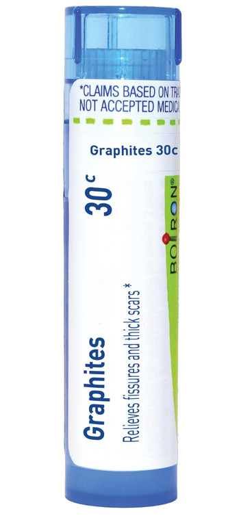Boiron Graphites 30C Homeopathic Medicine for Fissures & Thick Scars - 80 Pellets