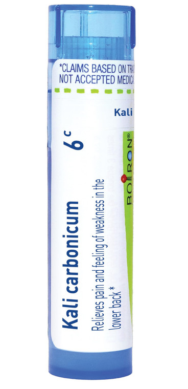 Boiron Kali Carbonicum 6C Homeopathic Medicine for Colds - 80 Pellets