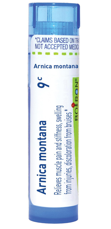 Boiron Arnica Montana 9C for Muscle Pain, Stiffness, Swelling from Injuries & Bruises - 80 Pellets