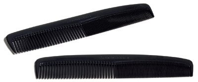 Graham-Field - Plastic Pocket Comb - Men and Women Fine Tooth Set for Hair - 5" Length, Pack of 144, Black, 1772