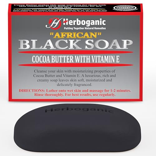 HERBOGANIC Neem and Black Seed Oil Herbal Soap | Natural Bar Soap for Face and Body | Purifying and Nourishing | Suitable for Men and Women| 5 Oz (Pa