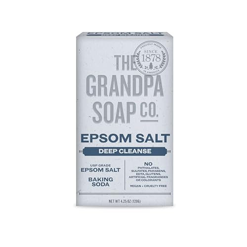 Grandpas Soap Bar Epsom Salt, 4.25 oz