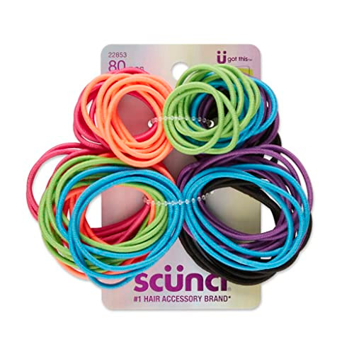 Scunci Girl no Damage Elastics, 1.6 Oz