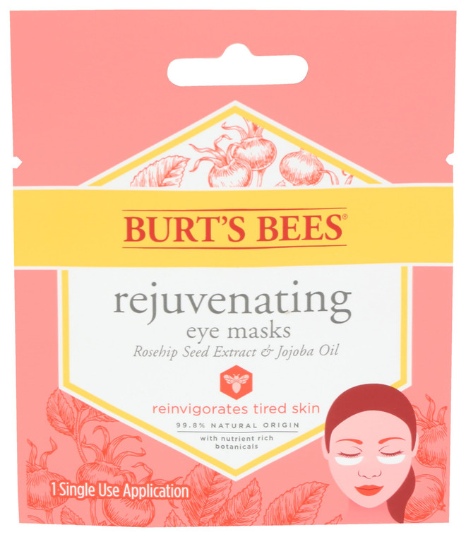 Burt's Bees Single Use Mask, Rejuvenating Eye